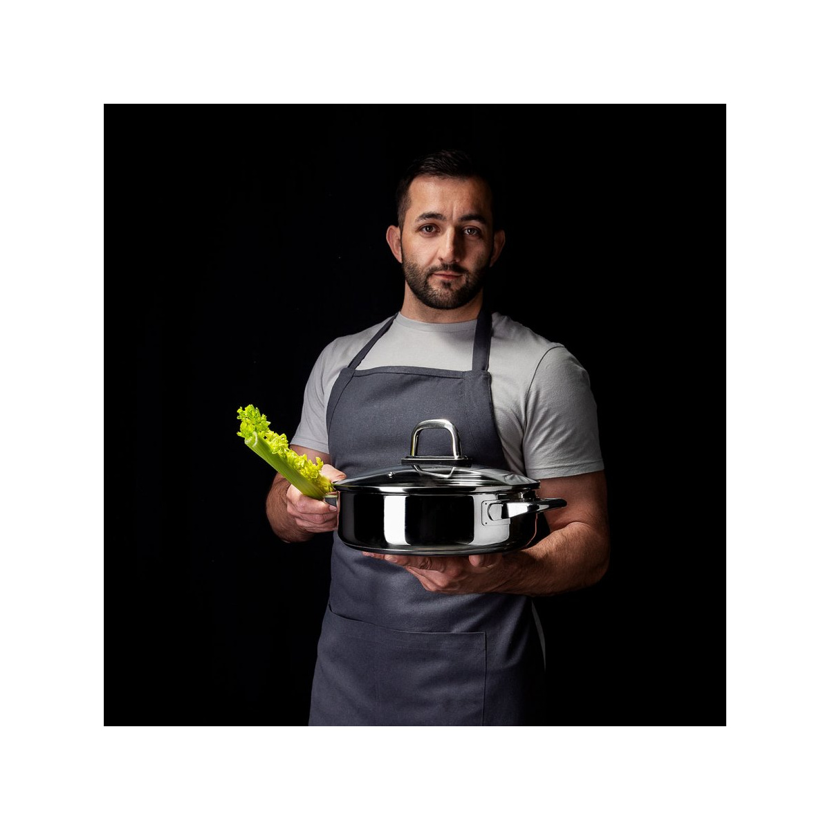 Tigaie pentru cuptor ø 26 cm, H: 7 cm - Saturn Lunasol