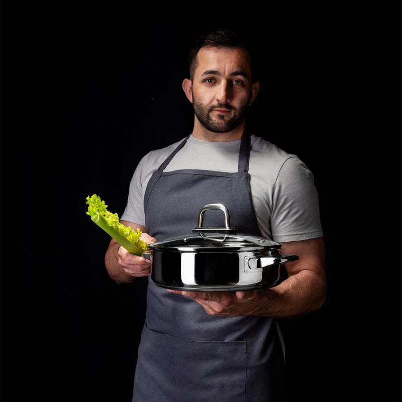 Tigaie pentru cuptor ø 26 cm, H: 7 cm - Saturn Lunasol