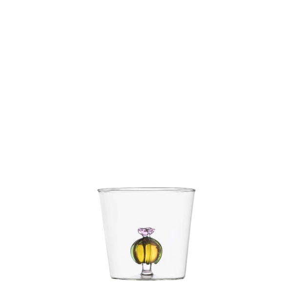 Pahar cu cactus cu floare roz 350 ml