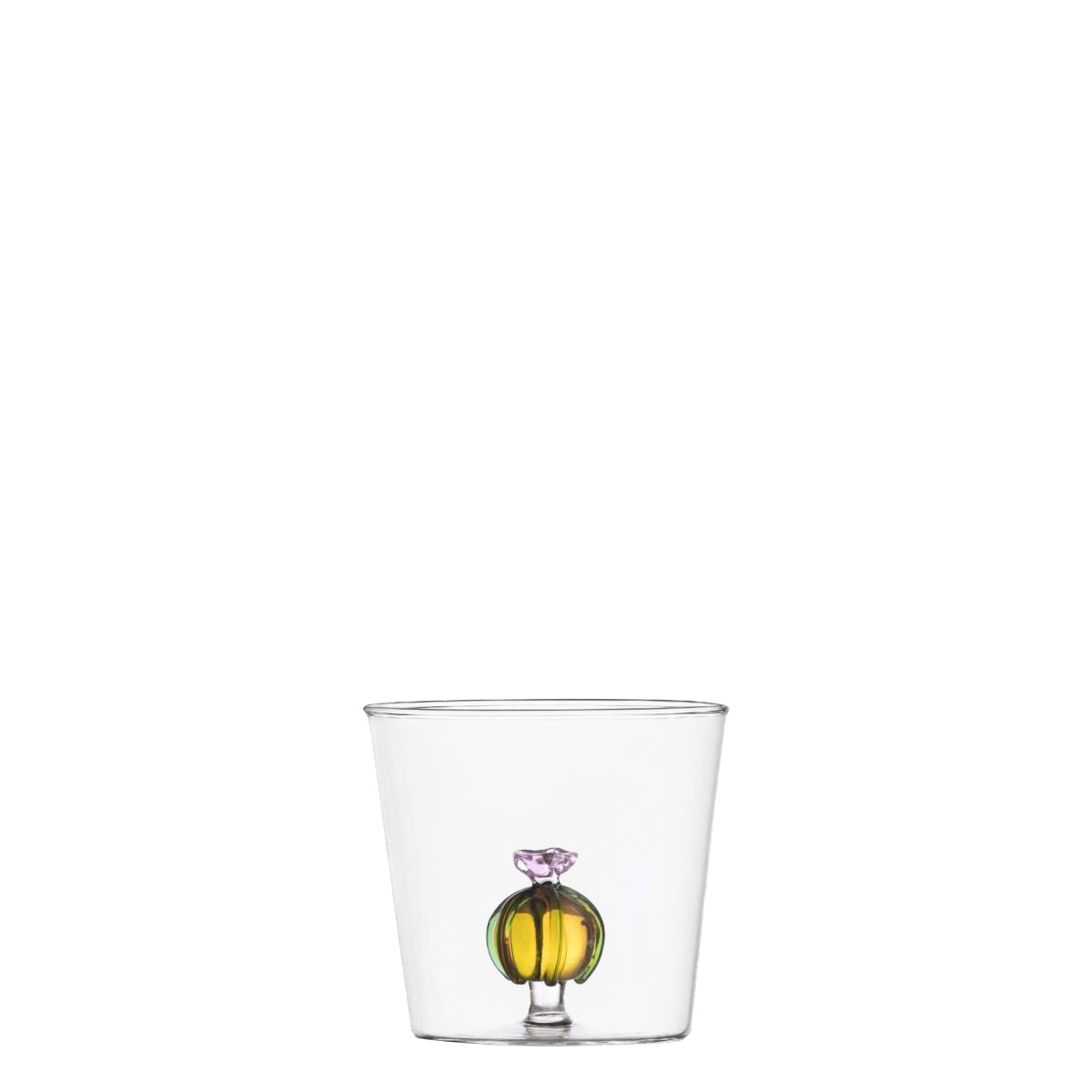 Pahar cu cactus cu floare roz 350 ml