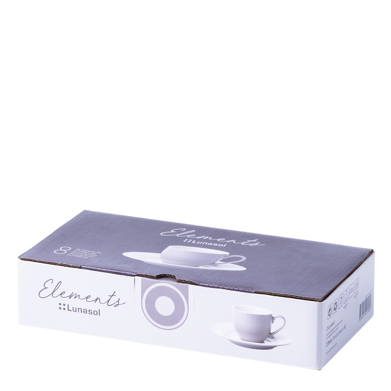 Set mokka 8 piese 90 ml – Elements West taupe