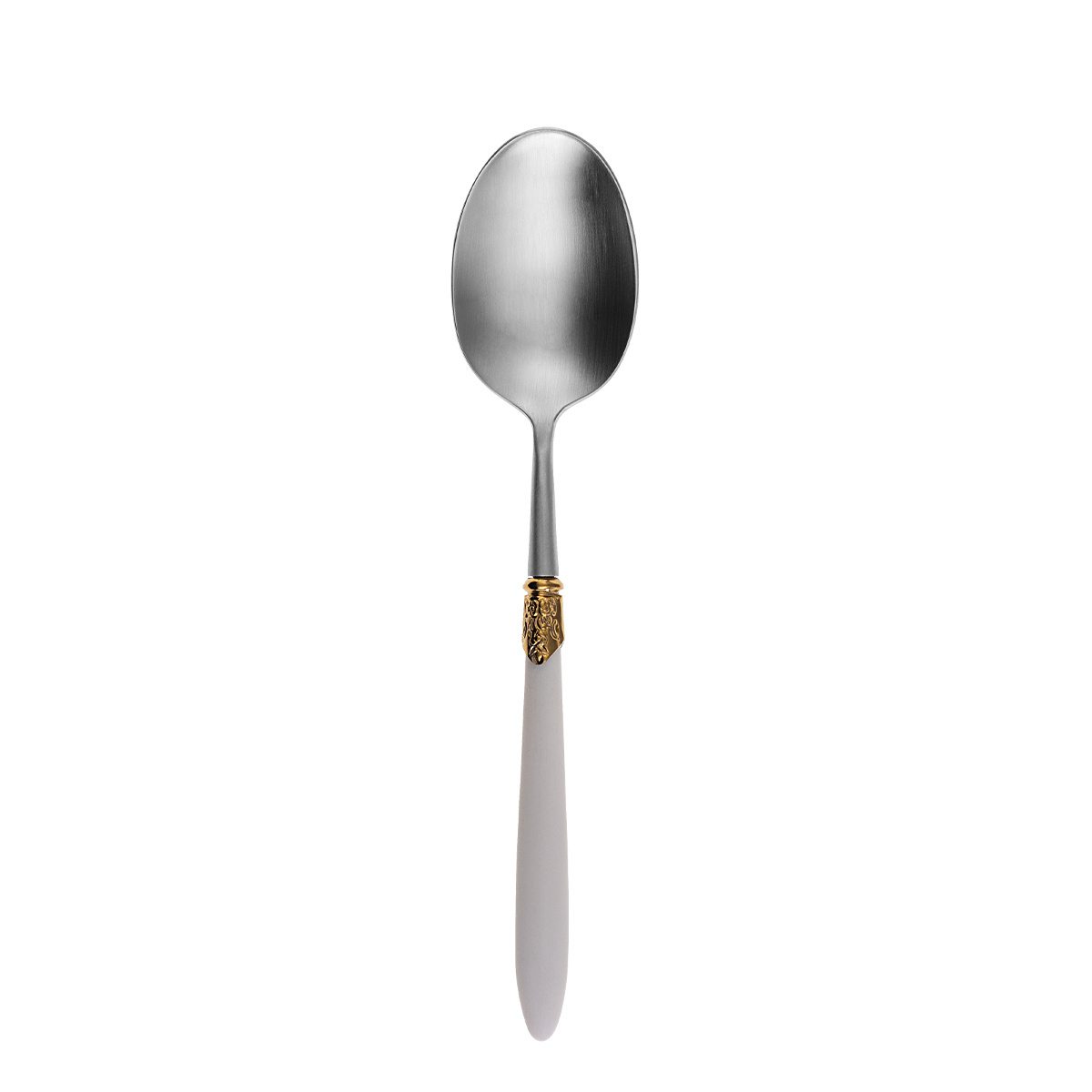 Set tacâmuri 30 piese - Gaya Exeter Gold Ring alb