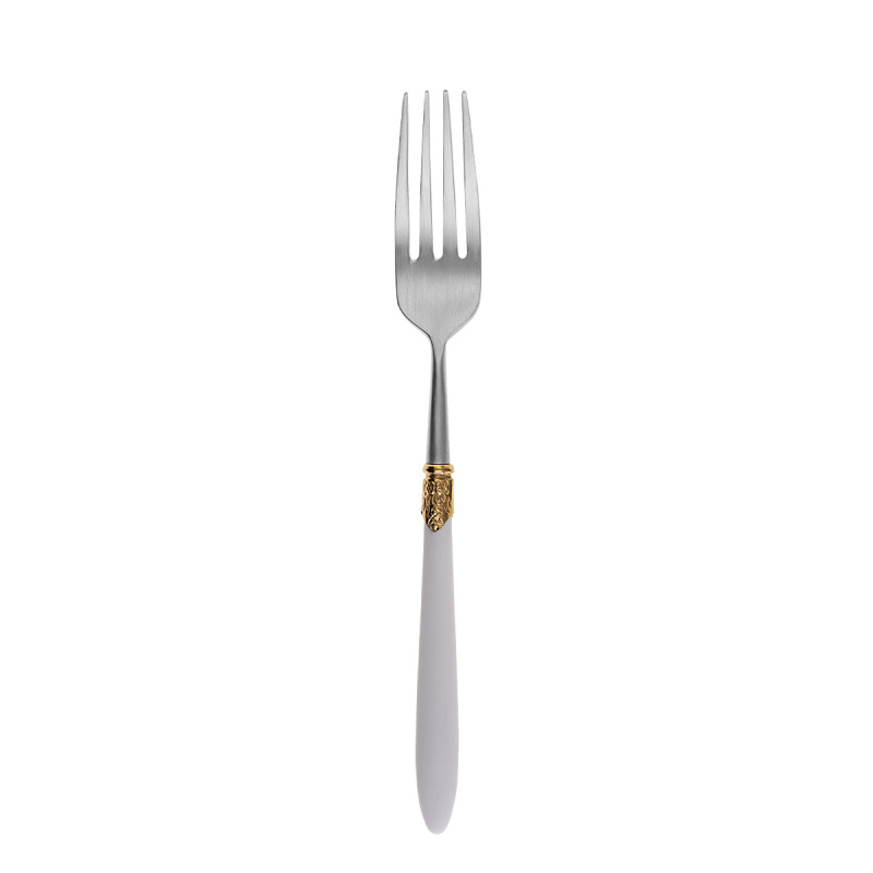Set tacâmuri 30 piese - Gaya Exeter Gold Ring alb