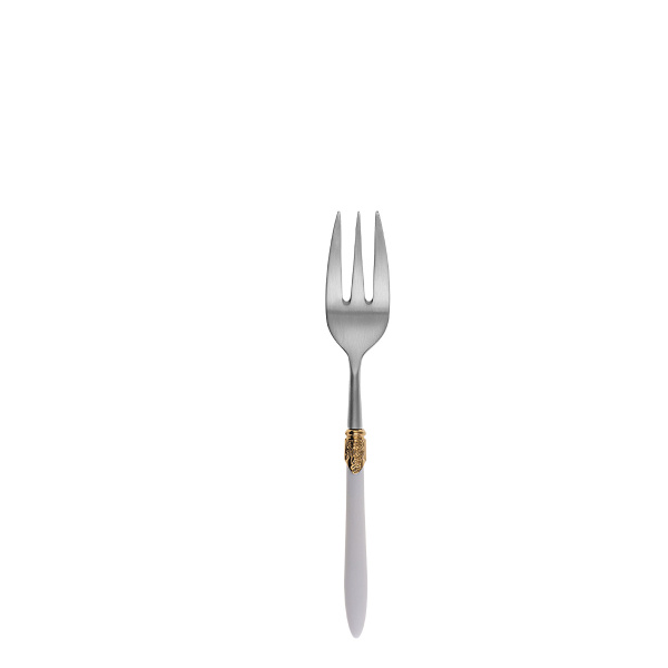 Set tacâmuri 30 piese - Gaya Exeter Gold Ring alb