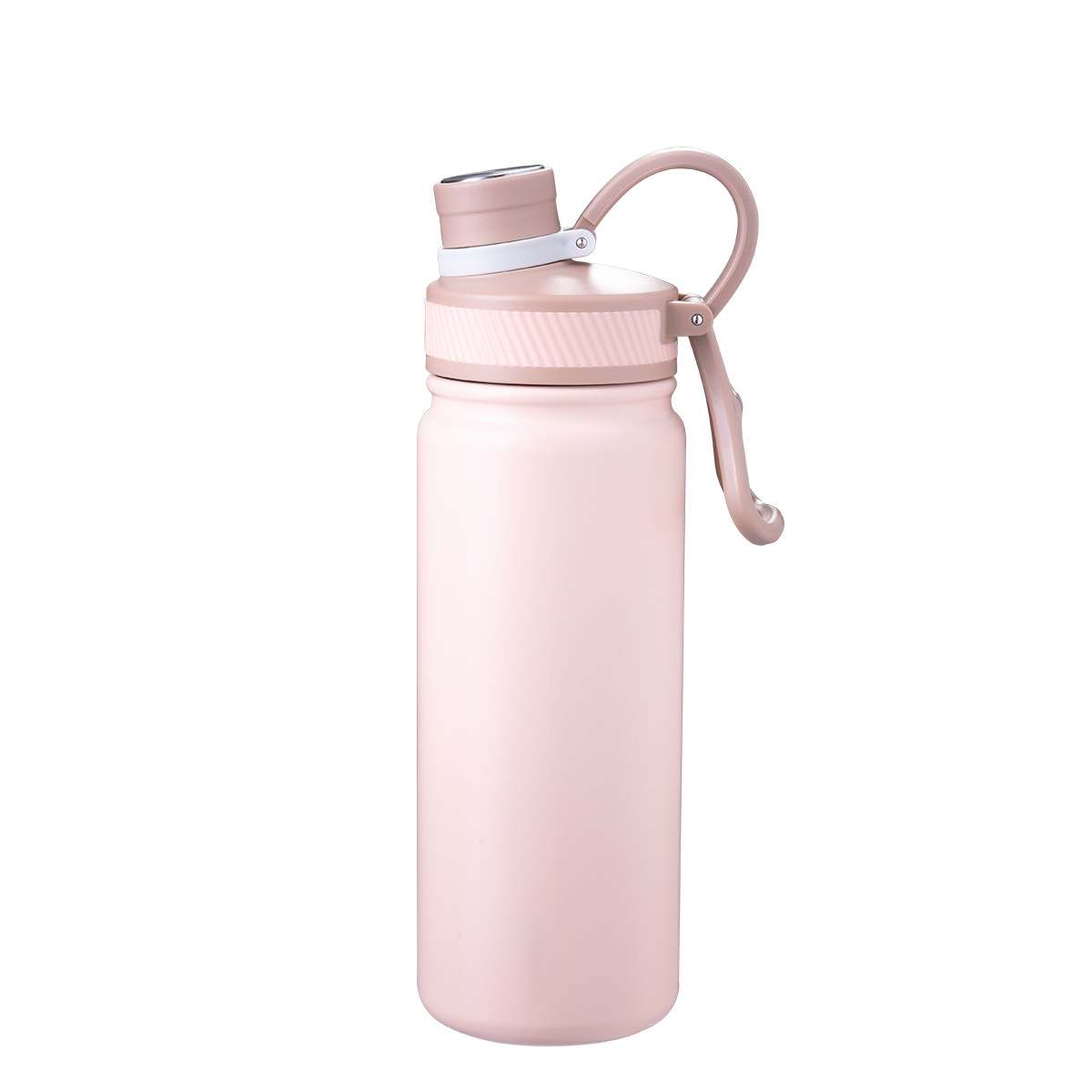 Sticlă din oțel inoxidabil 650 ml roz mat - to Go