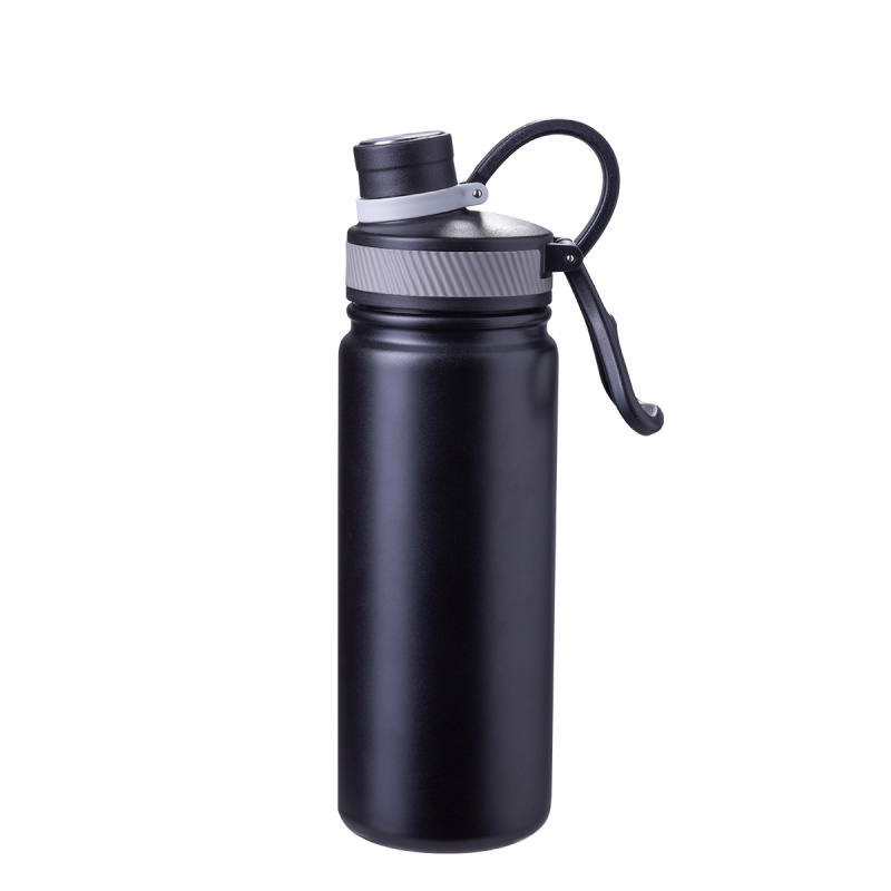 Sticlă din oțel inoxidabil 650 ml negru mat - To Go