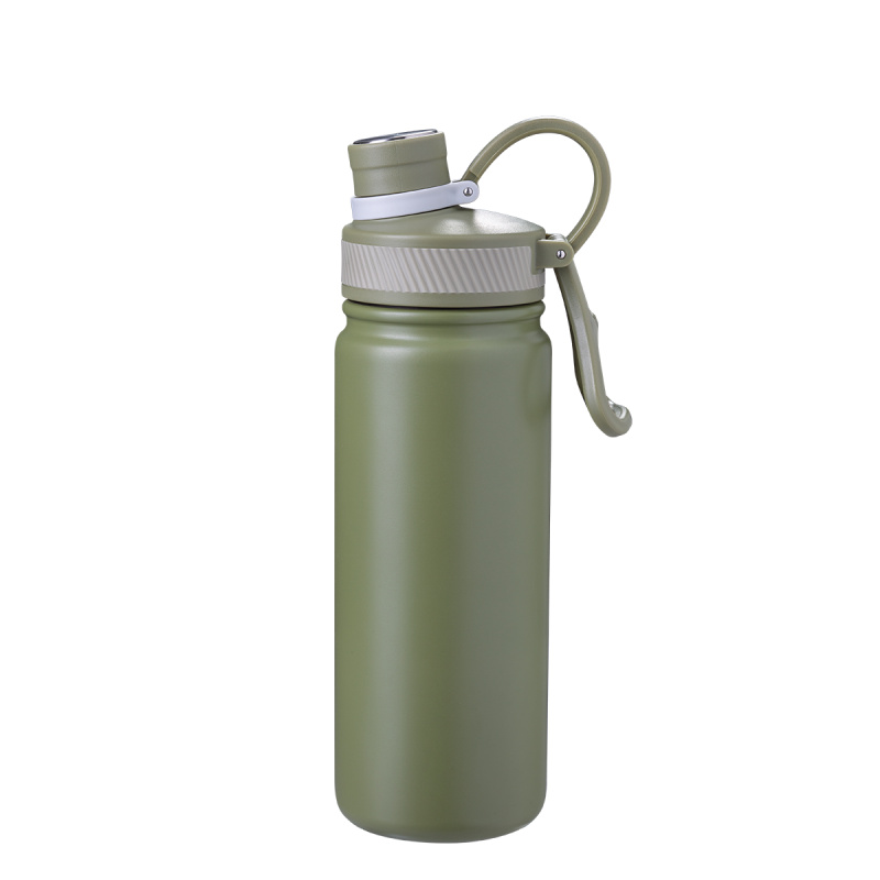 Sticlă din oțel inoxidabil 650 ml verde mat - To Go
