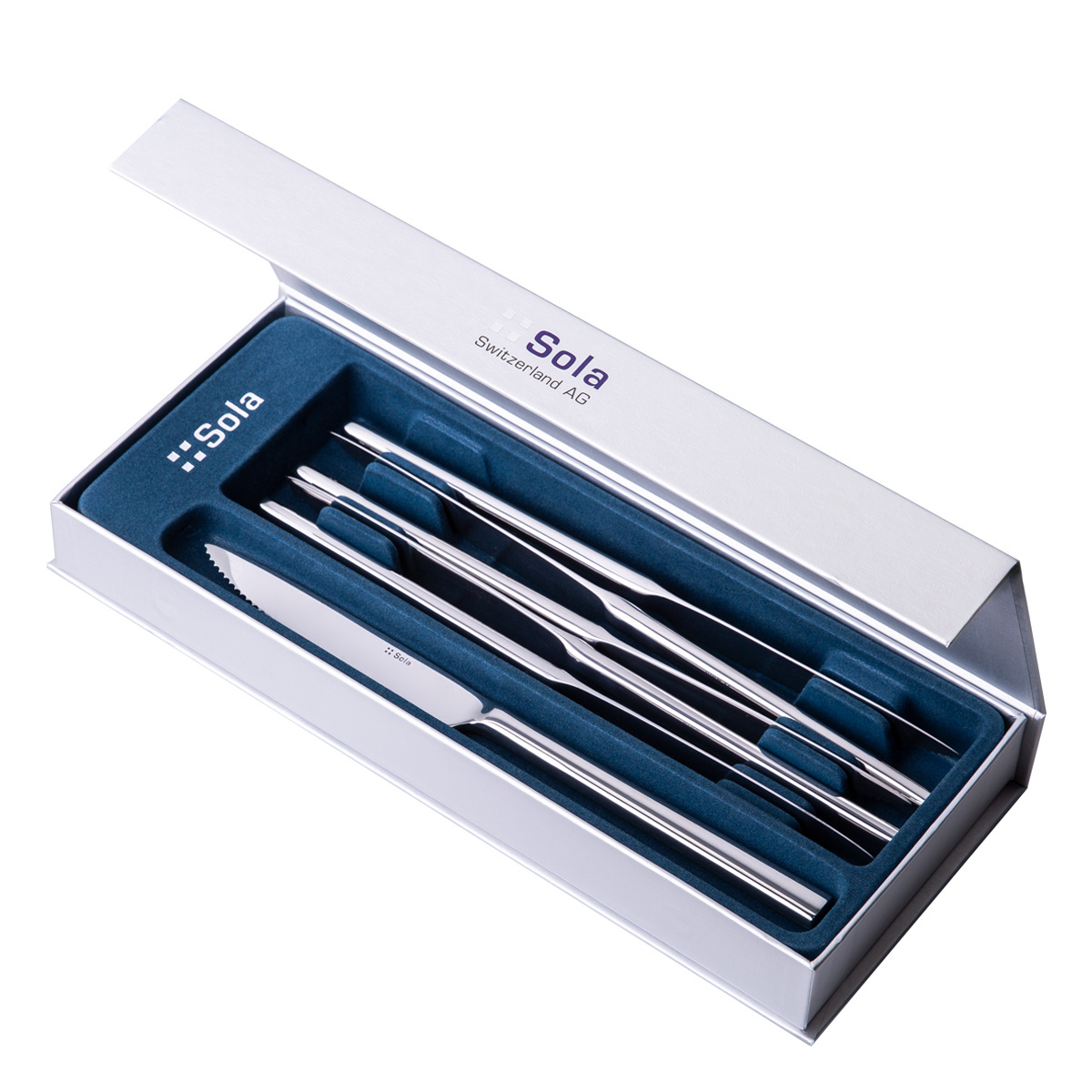 Cuțite pentru friptură în cutie magnetică 6 buc. – Living