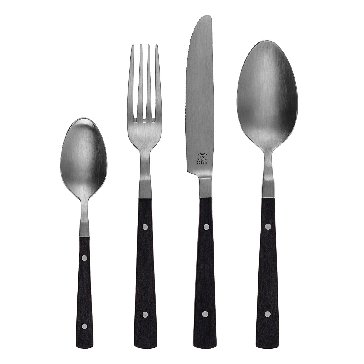 Set tacâmuri 24 piese - Image POM Black