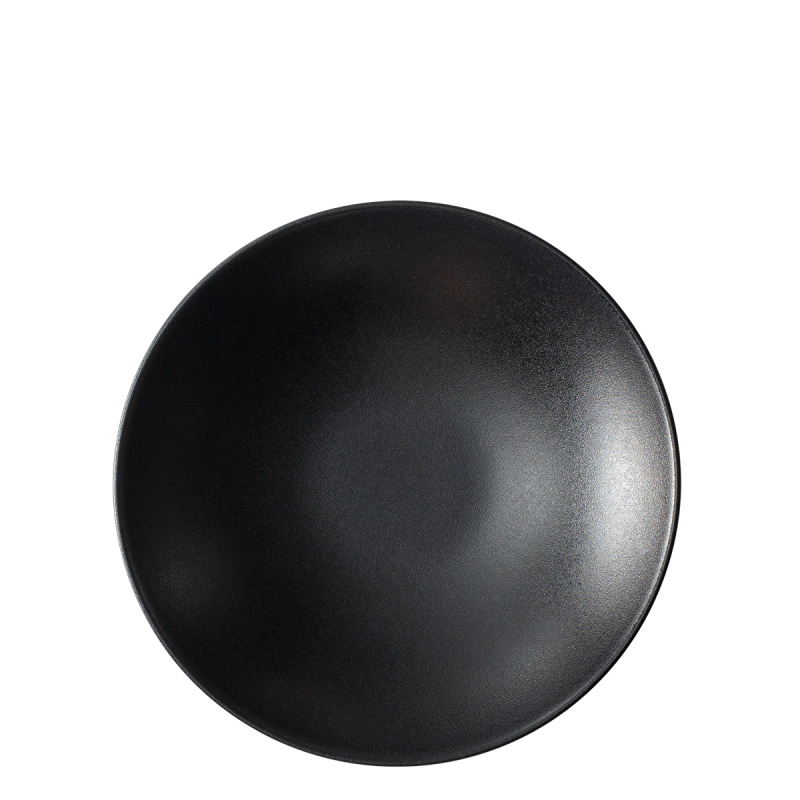 Farfurie adâncă 21,5 cm 4 buc - Basic negru mat