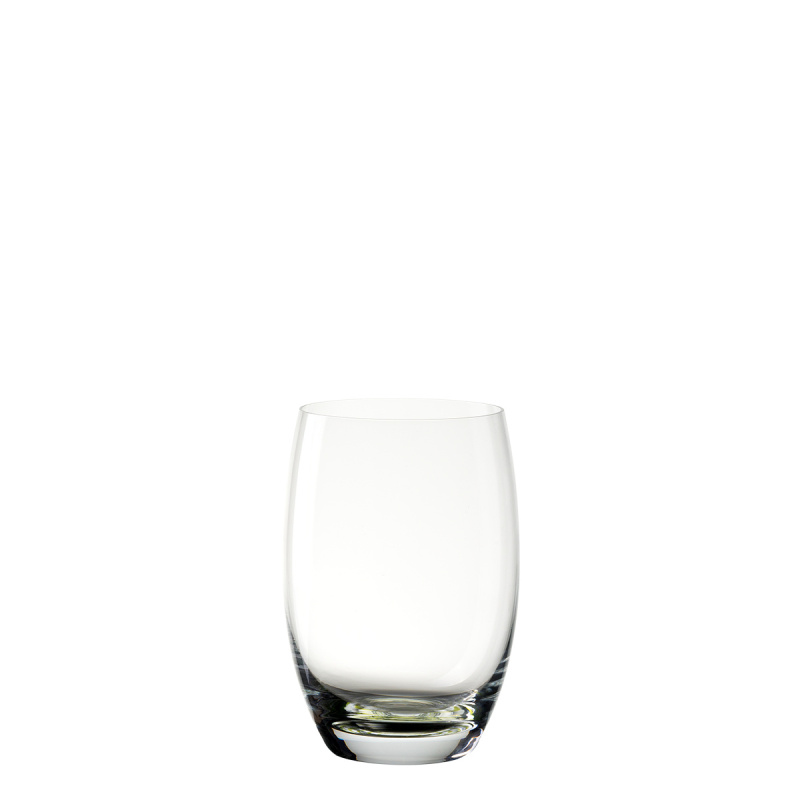Pahare tumbler 460 ml cu bază spiralată verde 6 buc - Optima Glas Lunasol
