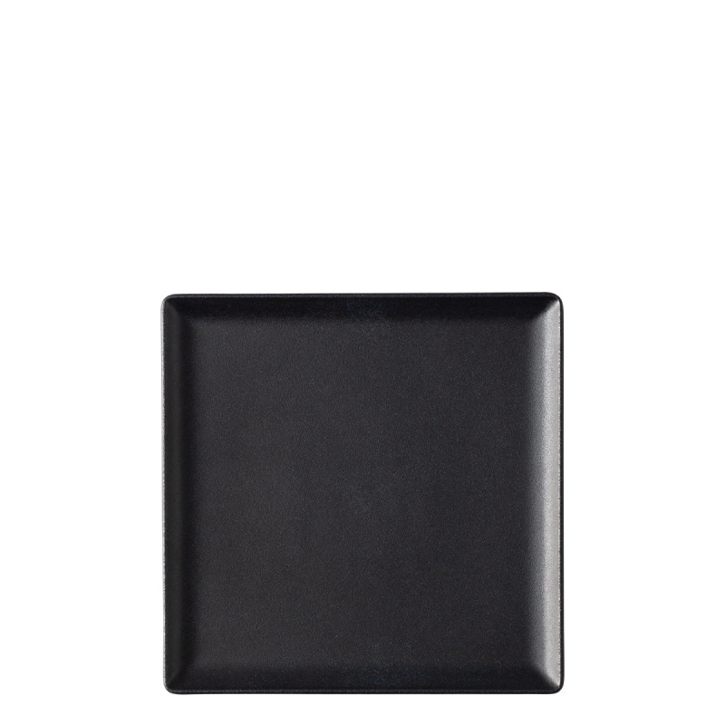 Farfurie de servire 17 x 17 cm - Basic black mat