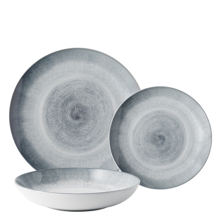Set farfurii ceramice 12 buc - Elements Vulcano