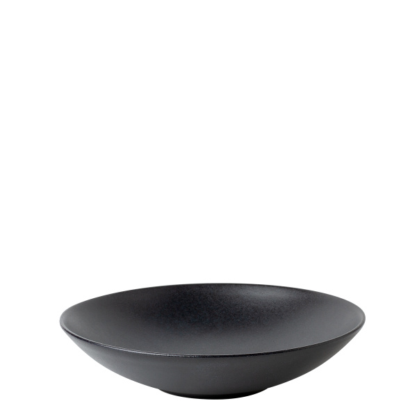 Farfurie adâncă 21,5 cm 4 buc - Basic negru mat
