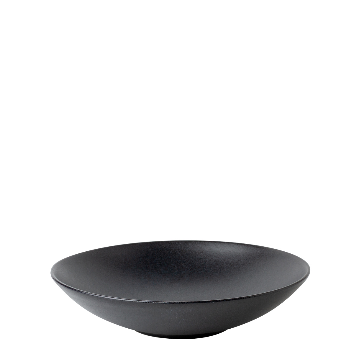 Farfurie adâncă 21,5 cm 4 buc - Basic negru mat