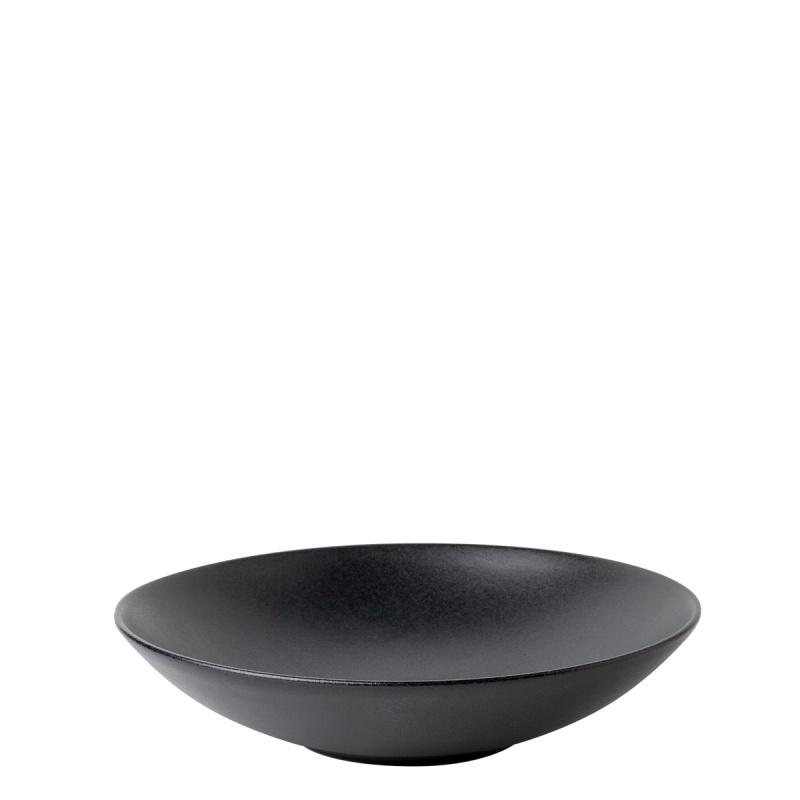 Farfurie adâncă 21,5 cm 4 buc - Basic negru mat