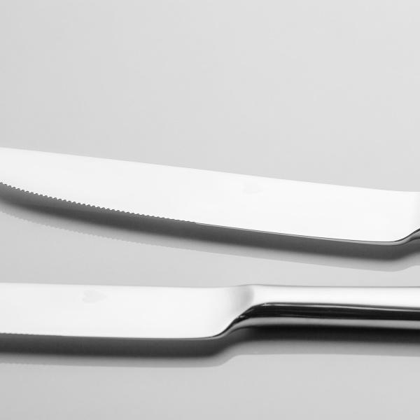 Set tacâmuri cu inimioară 54 piese — Alpha