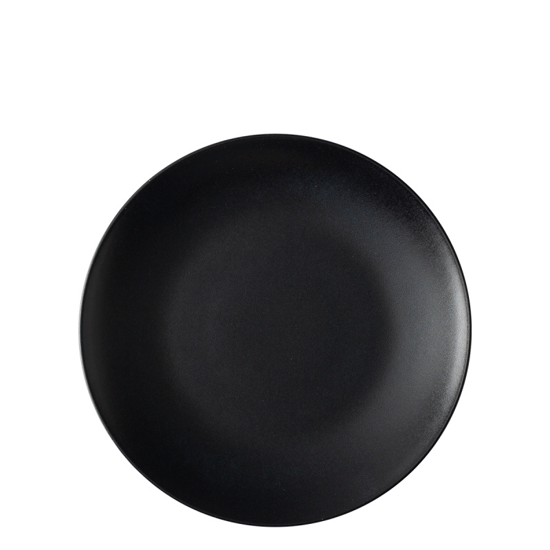 Farfurie întinsă 20,5 cm 4 buc. - Basic negru mat