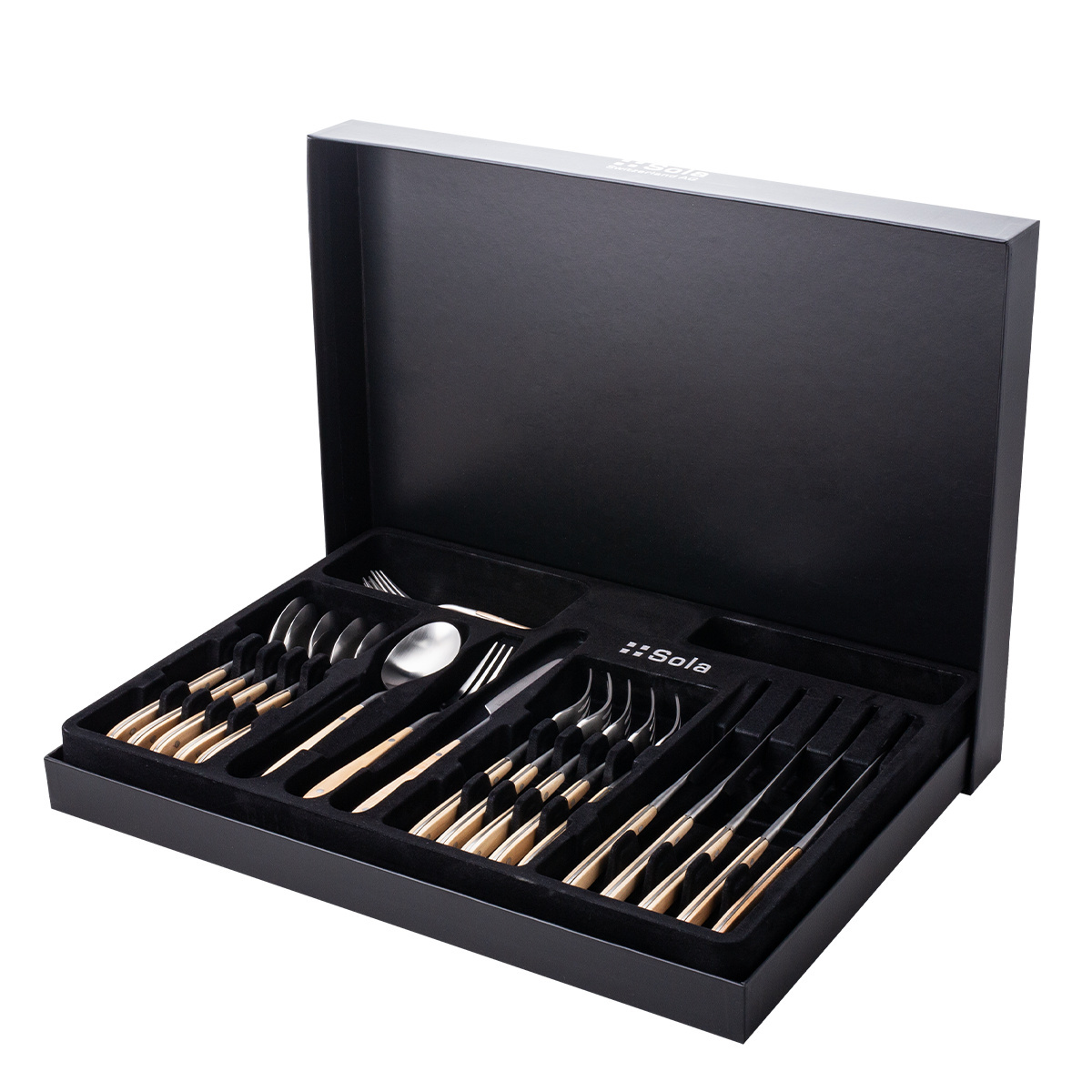 Set tacâmuri 30 piese - Gaya Exeter Maple