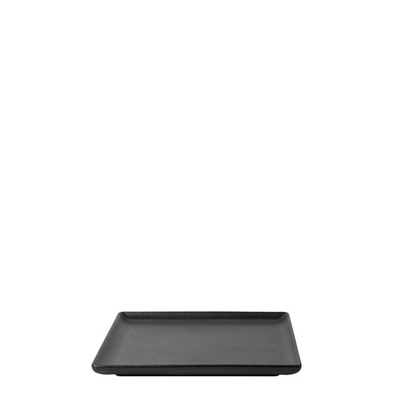 Farfurie de servire 17 x 17 cm - Basic black mat