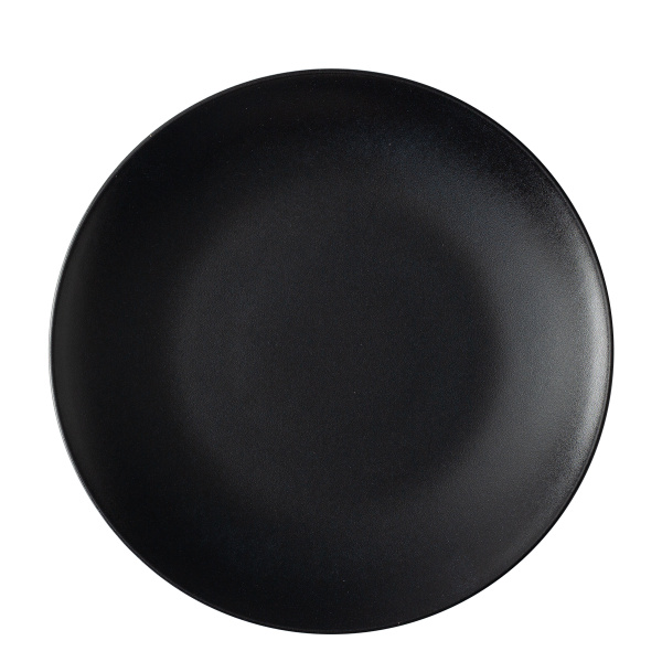 Farfurie întinsă 27 cm 4 buc - Basic negru mat