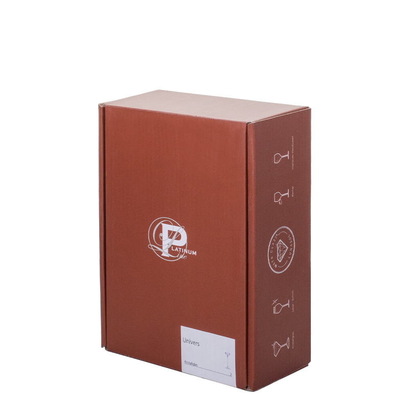 Pahare Cognac set 2 buc - Univers Platinum Line