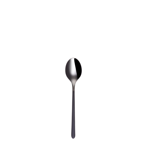 Set lingurițe de cafea 4 buc. - Porto PVD titan închis / negru sablat