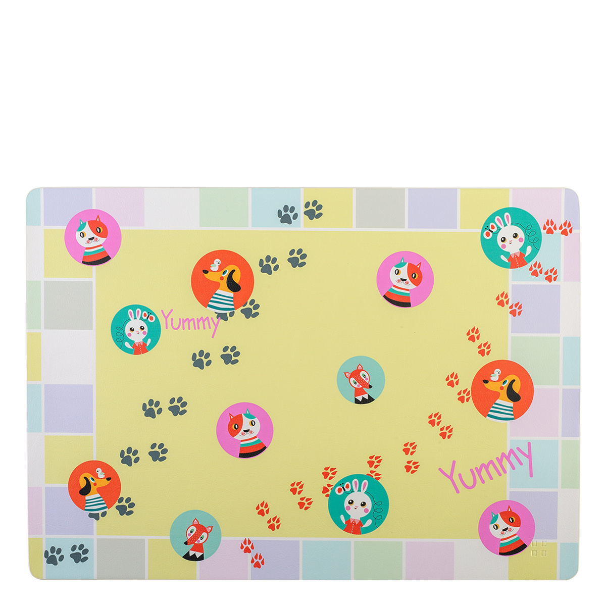 Suport de masă pentru copii 45 x 32 - KIDS WORLD Animals