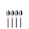 Set lingurițe de cafea 4 piese — Gallery RGB Mix