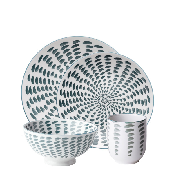 Set porțelan 24 piese – Elements Asia Water