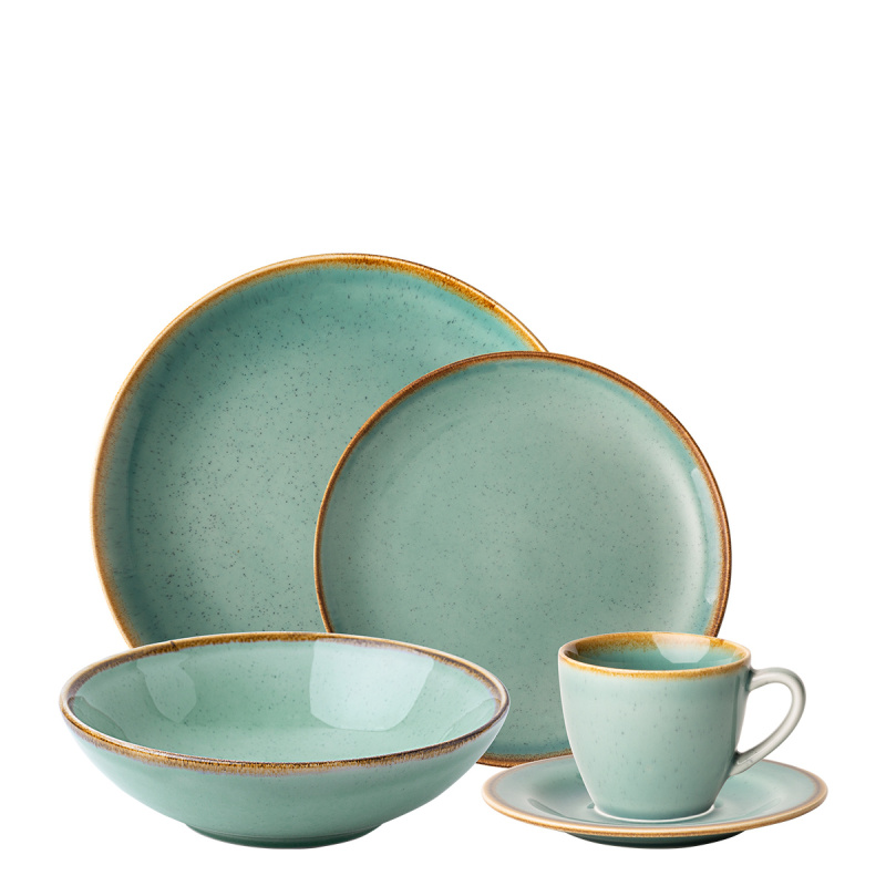 Set porțelan 30 piese – Sand turcoaz – Gaya