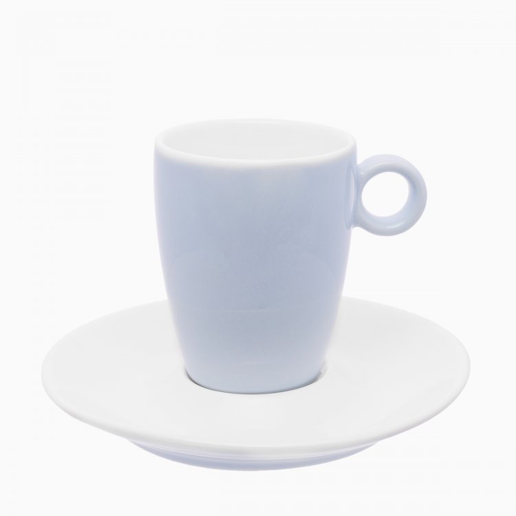 Ceașcă de cafea înaltă albastră deschisă190 ml - RGB