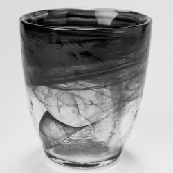 Pahar negru 300 ml - Elements Glass