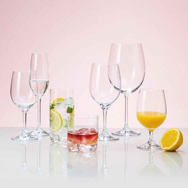 Pahare de șampanie 205 ml set 4 buc - Univers Glas Lunasol META Glass