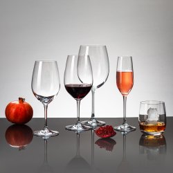 Pahare de vin roșu 650 ml set 4 buc. - BASIC Glas Lunasol META Glass