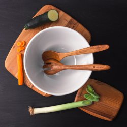 Lingură pentru salată Teak 30,5 x 6,8 x 1,9 cm - GAYA Wooden