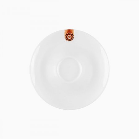 Farfurioară Mocca cu ornament maro 12,5 cm – Gaya RGB