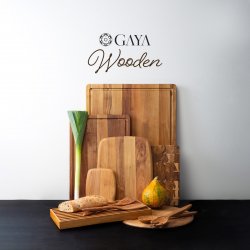 Furculiță pentru salată Teak 30,5 x 6,8 x 1,9 cm - GAYA Wooden