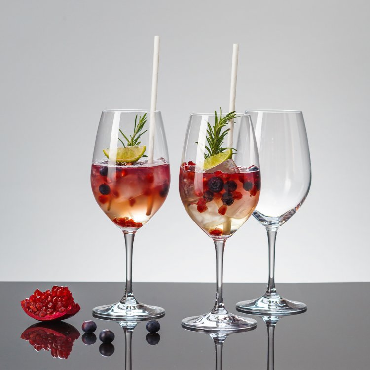 Pahare de vin roșu 650 ml set 4 buc. - BASIC Glas Lunasol META Glass