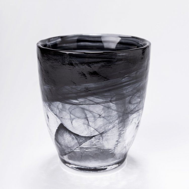 Set de sticlă negru 25 buc - Elements Glass