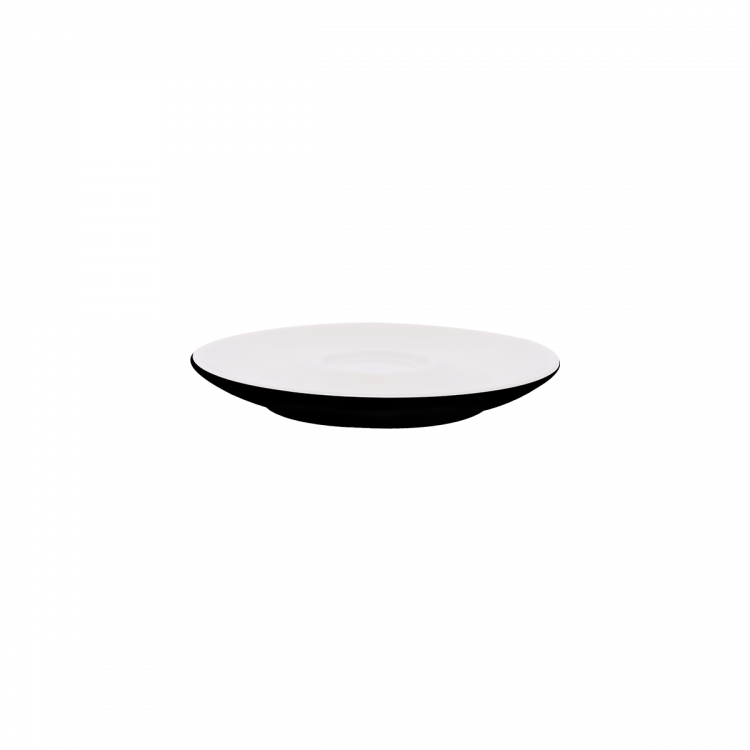 Farfurioară pentru espresso neagră 12,5 cm – RGB