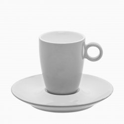 Farfurioară pentru ceașca de cafea / ceai gri deschis 15 cm - RGB