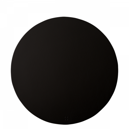 Față de masă neagră ø 38 cm  – Elements Ambiente