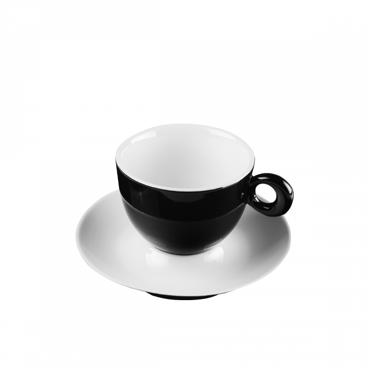 Ceașcă cafea/ceai RGB neagră 200 ml
